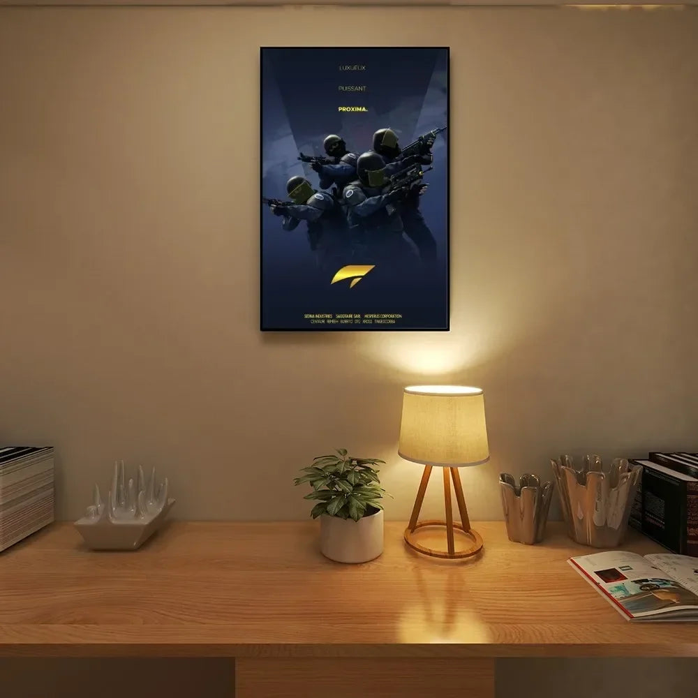 Spiel Counter-Strike 2 Poster Wandkunst Wohnkultur Zimmerdekoration Digitale Malerei Wohnzimmer Restaur