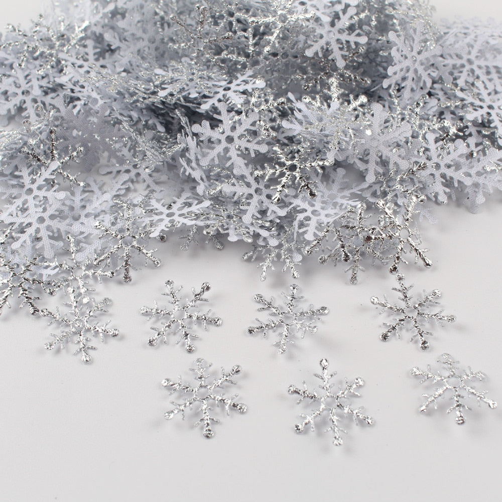 Frendorf | Künstliche Weihnachts-Schneeflocken-Konfetti