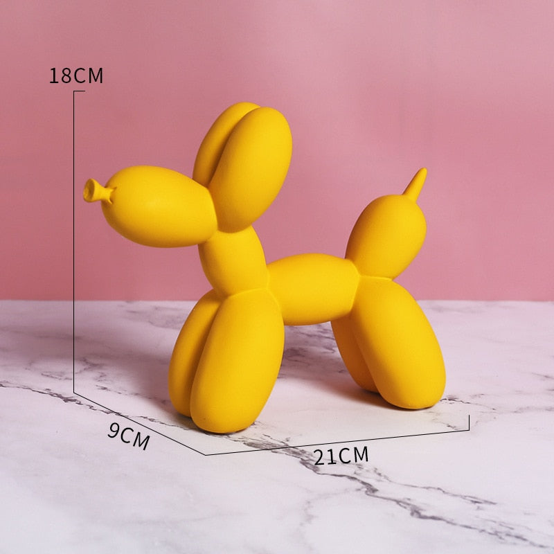Luxuriöse Wohnkultur, Ballonhund Deko, Büroschreibtisch Zubehör, Tier Deko, moderne beliebte Kunst, nordische Statuen