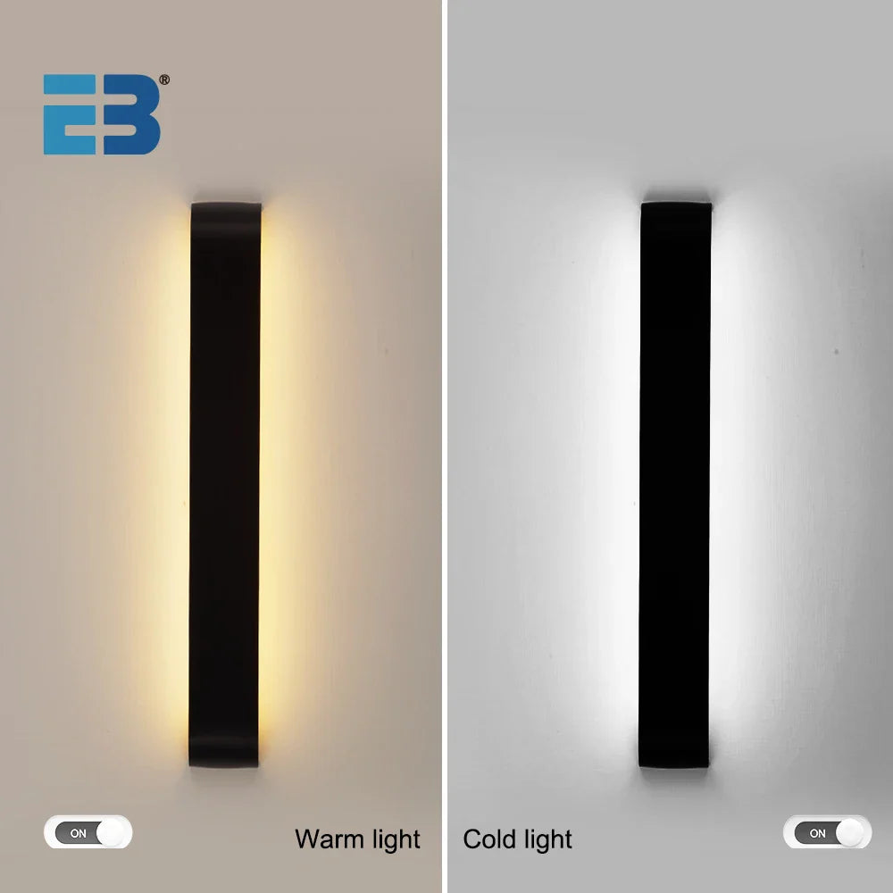 Moderne LED Wandleuchte - Vielseitige Beleuchtungslösung für Schlafzimmer, Küche und Wohnzimmer