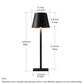 LED Aufladbare Moderne Touch Tischlampe