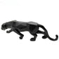 Panther-Statue, Tierfigur, abstrakter geometrischer Stil, Kunstharz, Leopardenskulptur, Heimbüro, Desktop-Dekoration, Kunsthandwerk