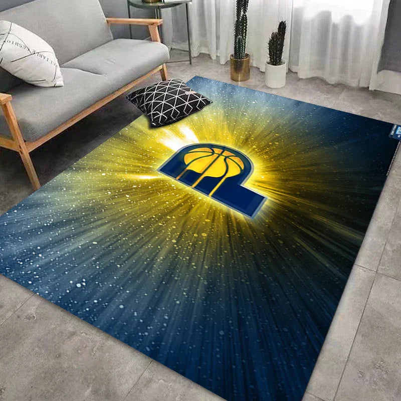 Frendorf | CourtComfort Rutschfester Küchenläufer | Waschbare Basketball-NBA Fußmatte | Teppich für Bad, Wohnzimmer & Flur
