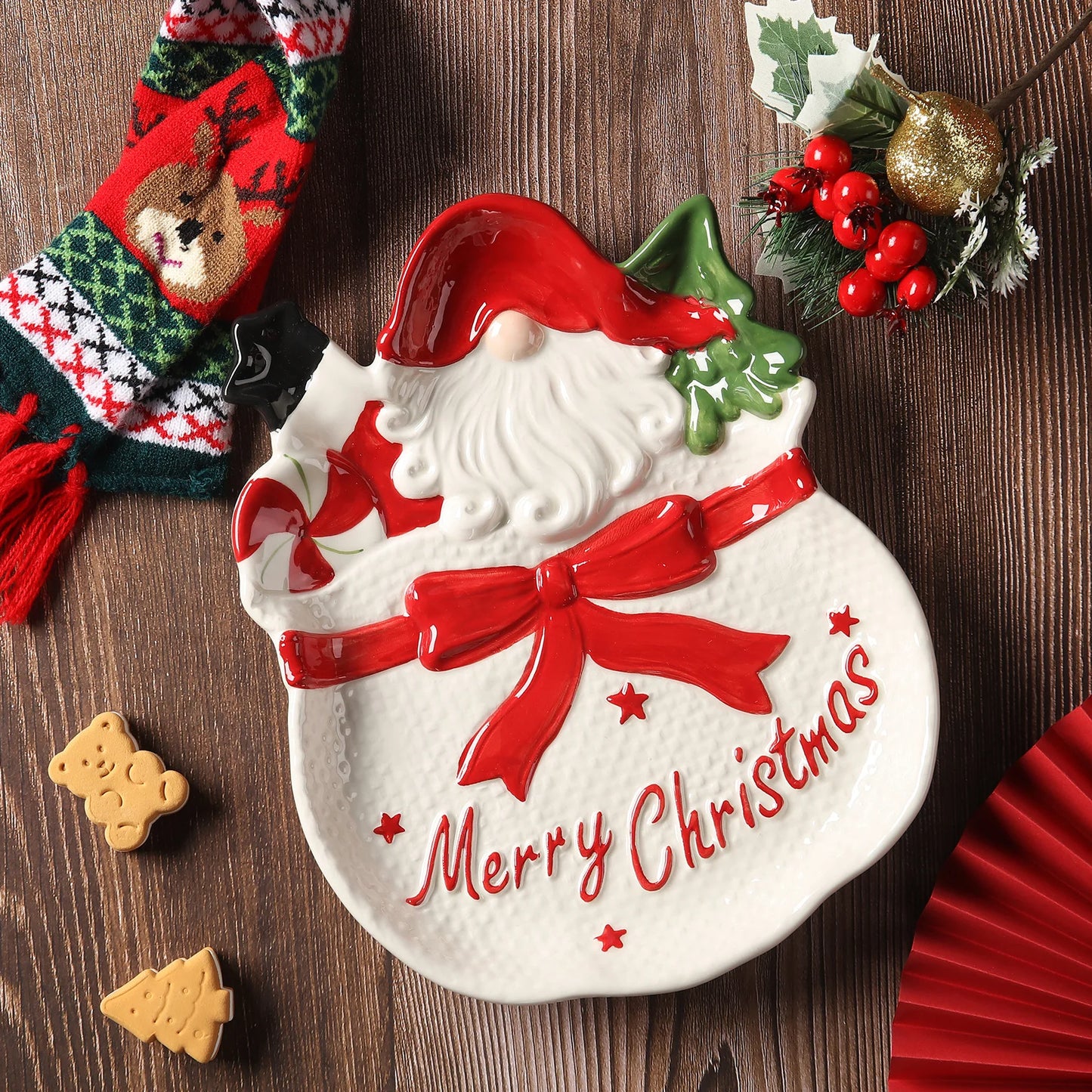 Frendorf | 3D handgemalte Weihnachtsplatten