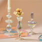 Regenbogen Glas Kerzenhalter