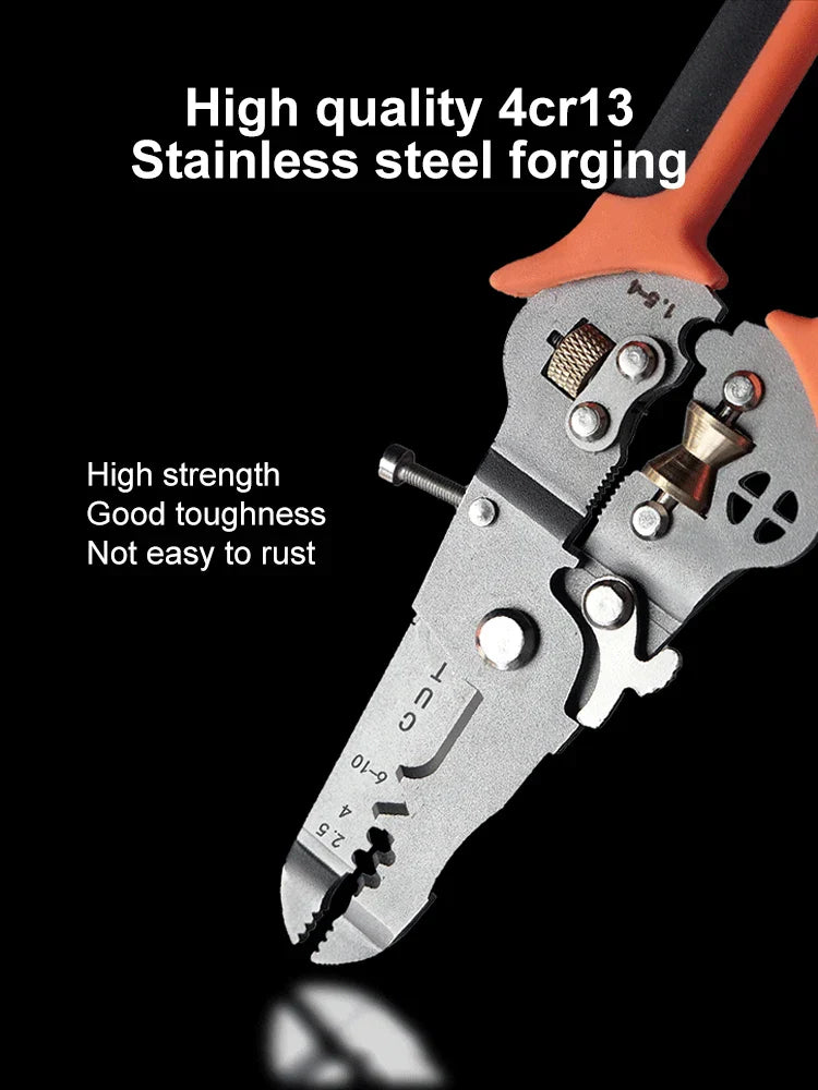 Heavy-Duty 10in1 Drahtschneider Abisolierzange