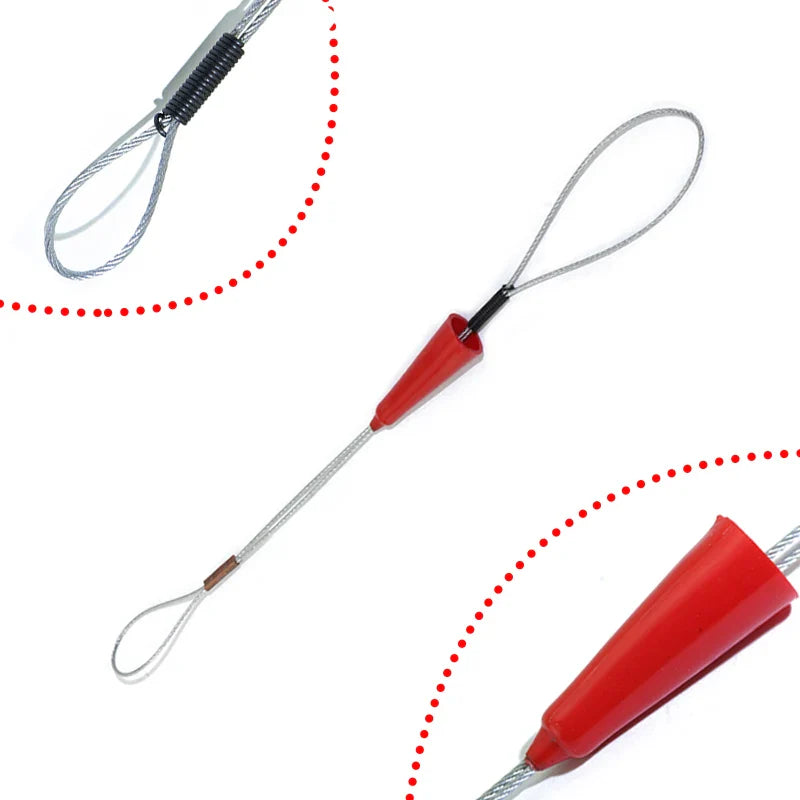 Frendorf | 10 Stück Kabelzieher Drahthalter – Schnelles Ziehwerkzeug für Fischbandrolle und Luftkanaldrahttraction