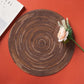 Placemats for Dining Table 1 PC,Heat-Resistant Placemats Stain Resistant Anti-Skid Washable PVC Woven Vinyl Tableware Mat,INS