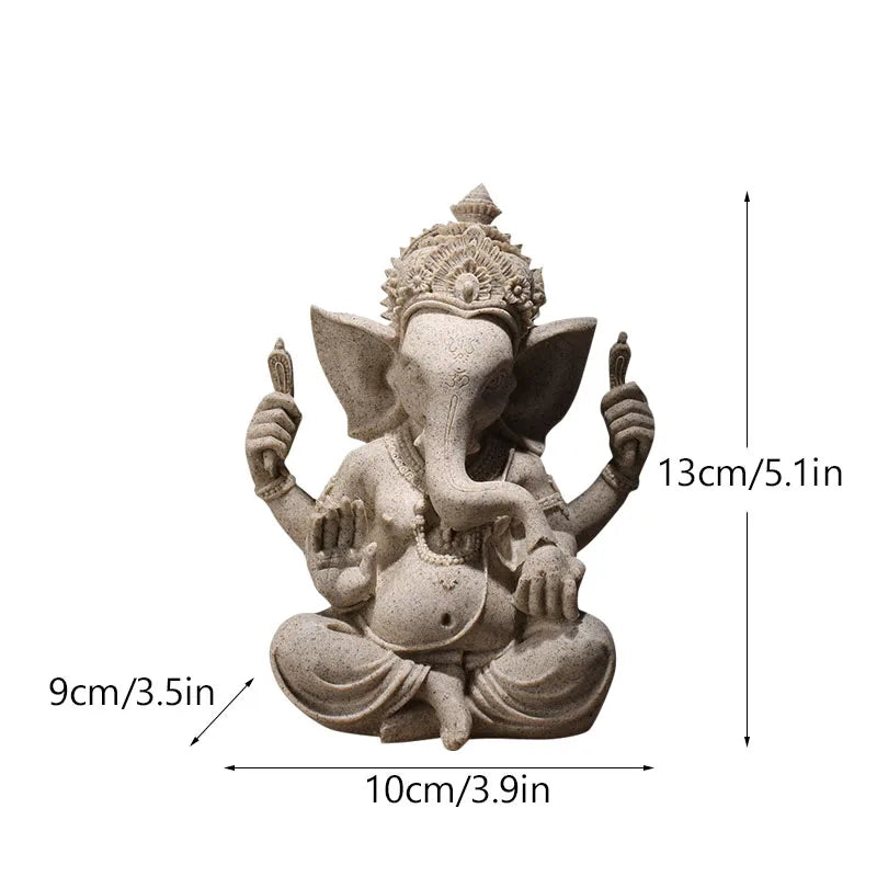 Göttliche Harz Sandstein-Stil Vedic Skulpturen