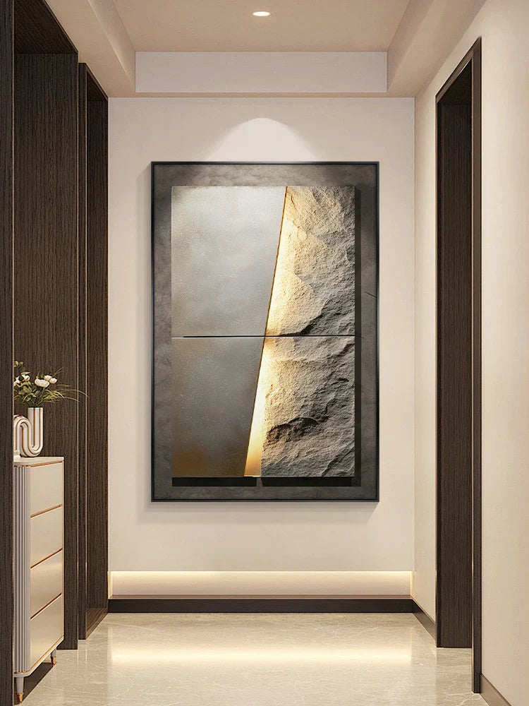Frendorf | Neue Rock-Textur-LED-Porzellan-Wandlampe