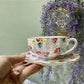 Elegante Bone China Porzellan Kaffeetasse - Luxuriöses und einzigartiges Design