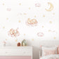 Frendorf | Cartoon Wandtattoos Hase Mond Wolken