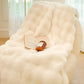 Frendorf | PlushGlow Flauschige Kuscheldecke aus Kunstfell | Weich & Luxuriös | Perfekt für Bett & Sofa