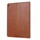 Frendorf | Leder Flip Case für iPad 9,7 (2017-2018), 10,2 (7. / 8. Gen), Air 2/3/4, Pro 9,7/10,5/11 - Wasserdicht, Stoßfest, Business Tablet Hülle