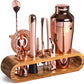 Frendorf | MixArt Metallisches Bar-Set | Elegantes Cocktail- und Barkeeper-Set | Perfekte Getränke leicht gemacht