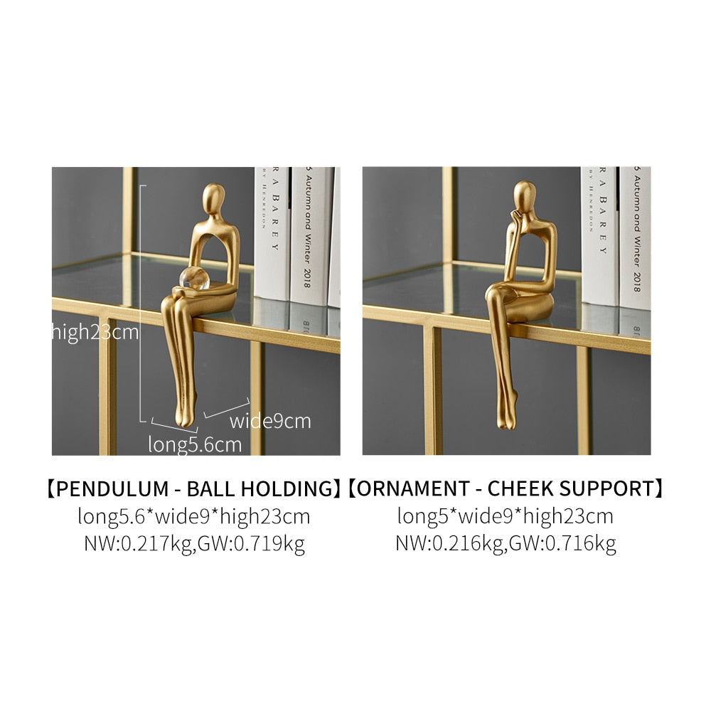 Moderne Figurinen Abstrakte Wohnkultur Skulptur