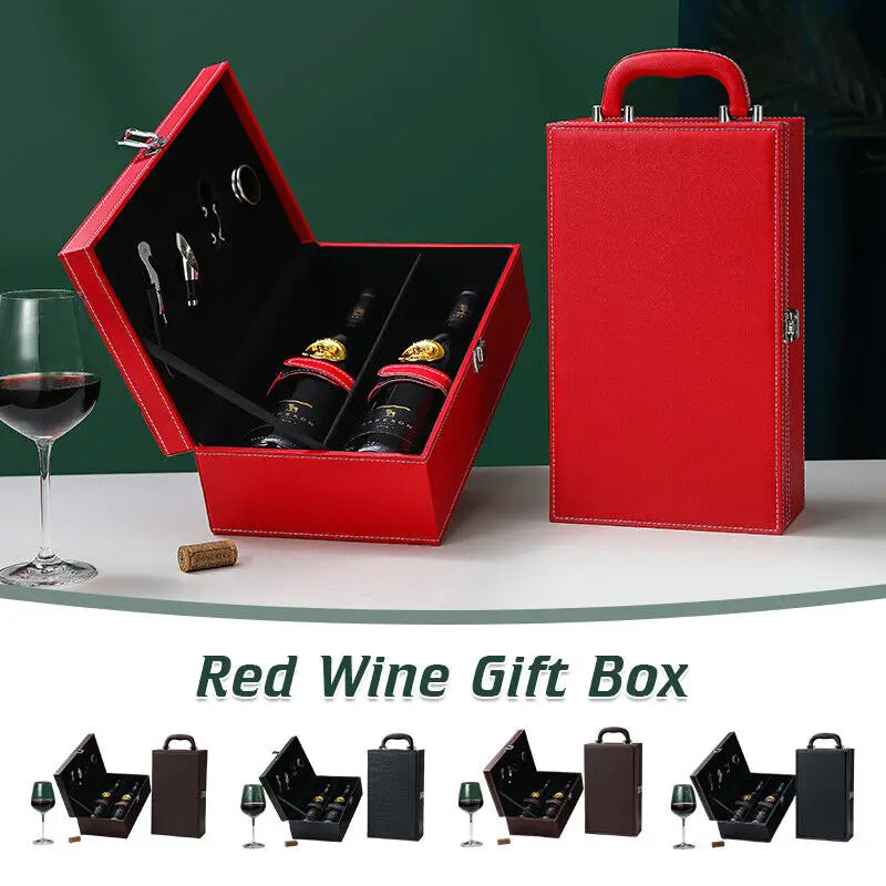 Luxe Weinkoffer - Stilvolle Aufbewahrung für Wein und Zubehör