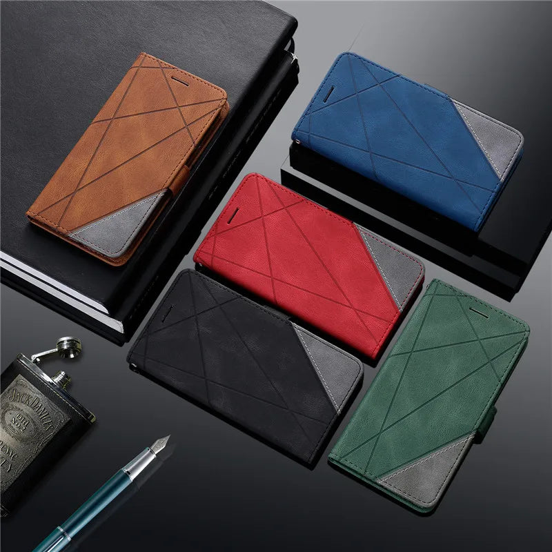 Frendorf | Flip Magnetisches Ledercover für Samsung Galaxy A Series
