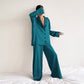 Frendorf | Klassisches Satin Pyjama Set