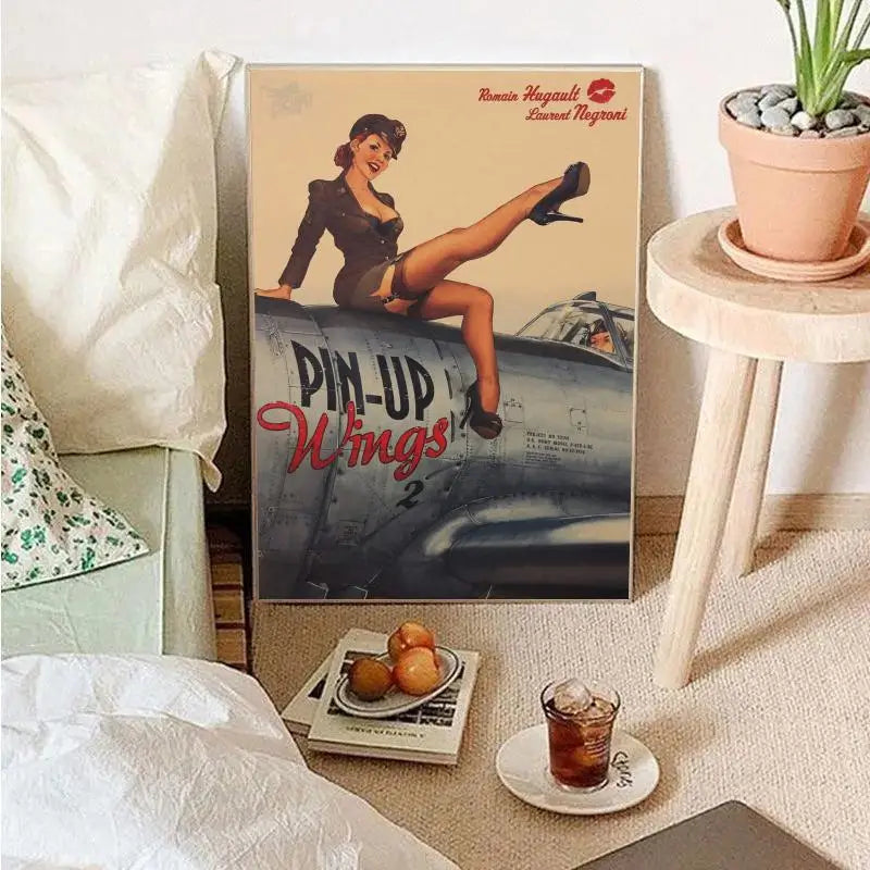 New Russian Shabby Chic Girls Poster Wall Art Home Decor Room Decor Digital Painting Living Room Restaurant Kitchen Art