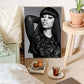 Beliebtes Pop-Sängerin-Nicki Minaj Poster Wandkunst Wohnkultur Raumdekoration digitale Malerei Wohnzimmer Restaurant Küchenkunst