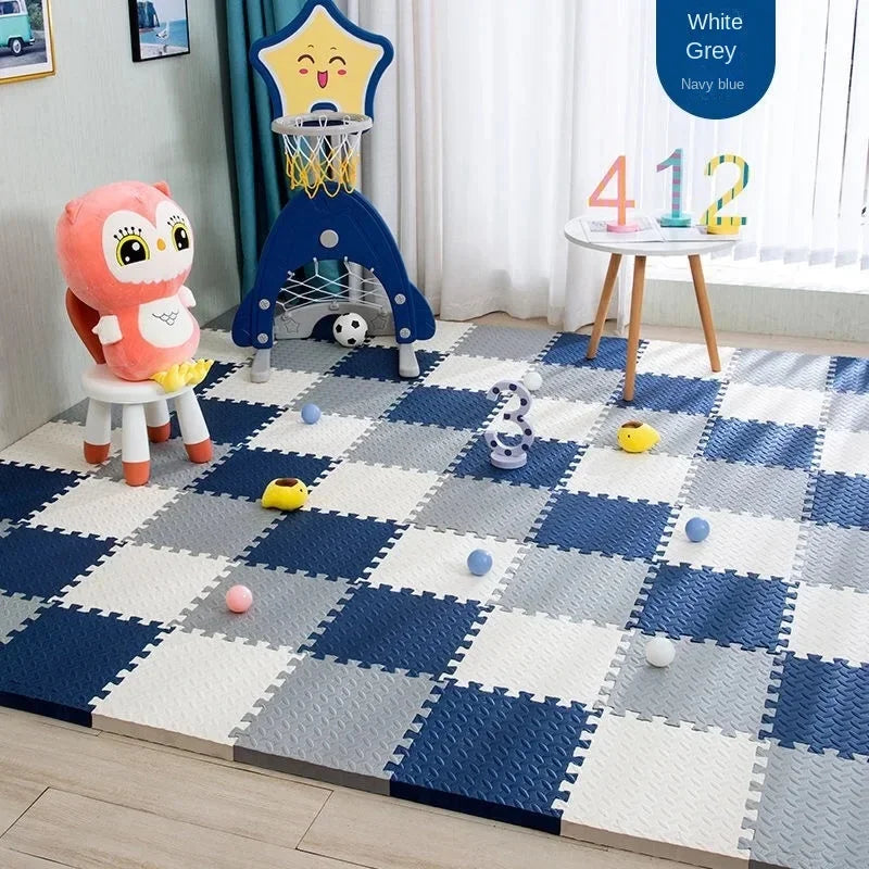 Frendorf | Baby-Spielmatte 12-teilig – Dick weich und schützend für sicheres Spielen zu Hause