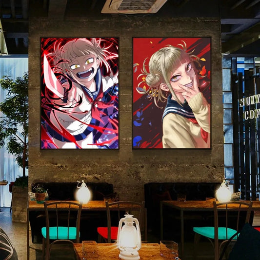 Anime Mein Held Academia Poster Wandkunst Wohnkultur Zimmerdekoration Digitale Malerei Wohnzimmer Restaurant Küchenkunst