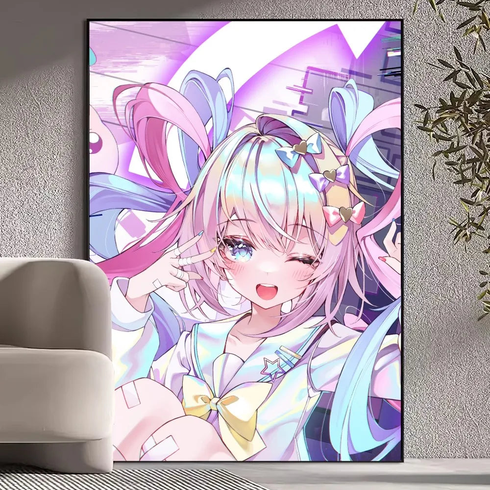 Needy Girl Overdose Game Poster Prints Wall Pictures Living Room Home Decoration