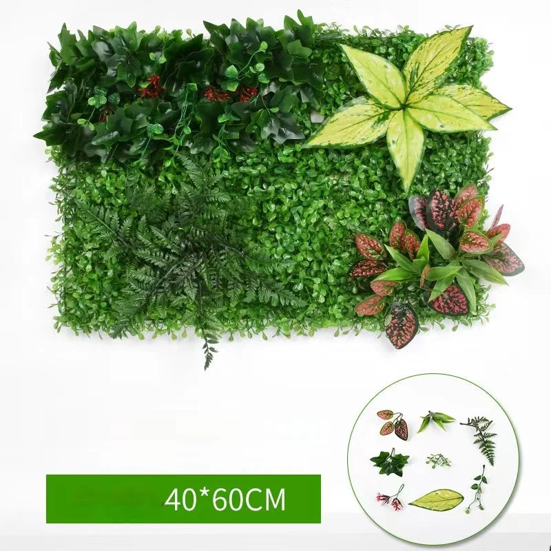 Frendorf | 15,7 x 23,6 Zoll Künstliche Pflanze Rasen – Simulation Grasblatt für Hochzeit, Zuhause, Garten und Außendekoration