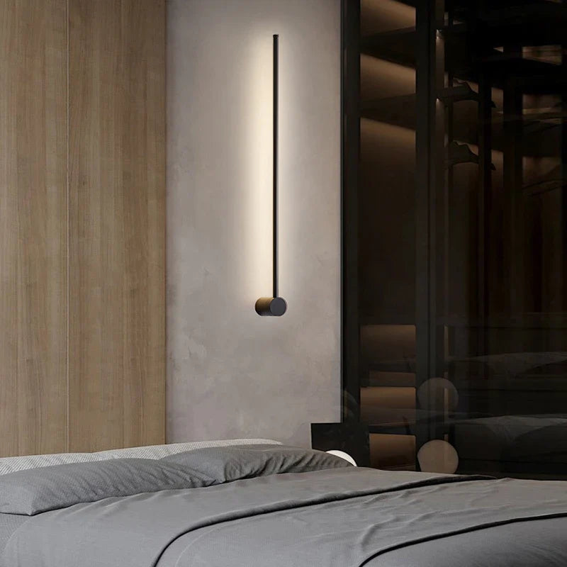 Moderne LED Wandbeleuchtung für Sofahintergrund, Schlafzimmer - 350° drehbare Innen-LED-Wandleuchten