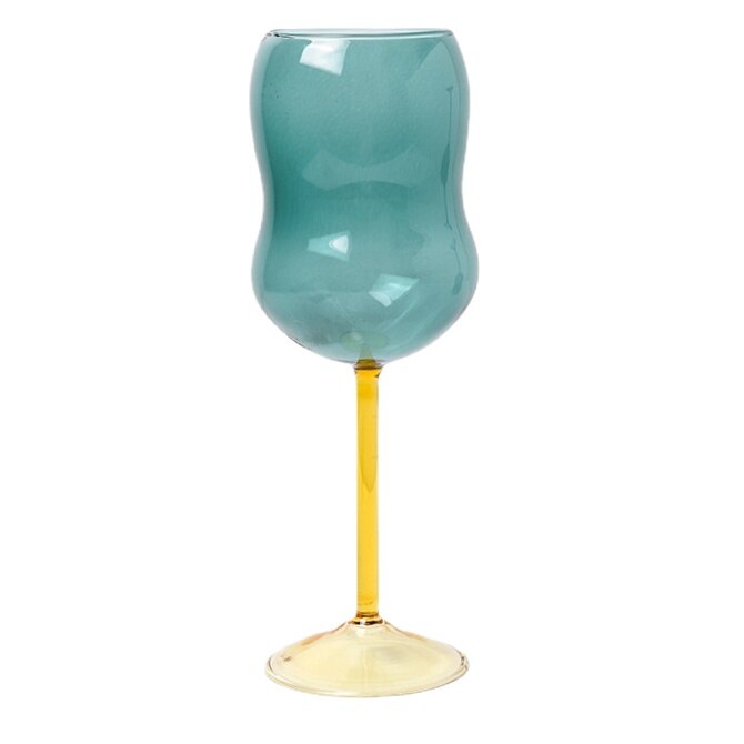 2-farbiger Chubby Weinglas
