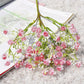 Frendorf | 1 Bundle Gypsophila Künstliche Blumen – Hochzeitsdeko Plastikblumen Vase für Zuhause, Party & Veranstaltungsdekorationen