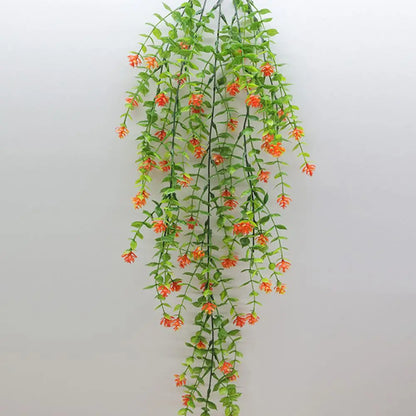 Frendorf | Künstliche Eucalyptus Camellia Pflanze - UV-geschützte Plastikblumen für Hochzeit, Zuhause, Garten, Außenbereich & Festival DIY Dekoration