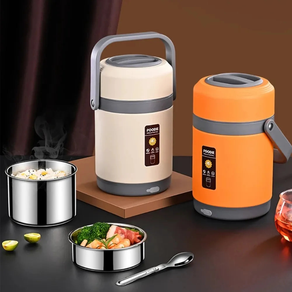 Frendorf | LunchJoy | Elektrische Lunchbox | Wärmt konstant auf | Gesund genießen