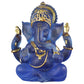 Seltene farbige semi-transparente Ganesh-Statuen für Glück in Ihrem Zuhause