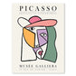 Picasso Colour Print Wall Art Cat Dog Line Canvas Painting Abstract Character Colour Block Poster Home Living Room Decoration