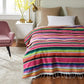 Buntes mexikanisches Serape-Decke