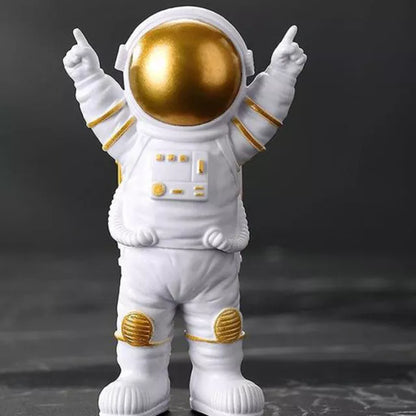 Harz-Astronaut-Figur Statue Raumfahrer Skulptur Pädagogisches Spielzeug Schreibtisch-Dekoration Astronaut-Modell Für Kinder Geschenk