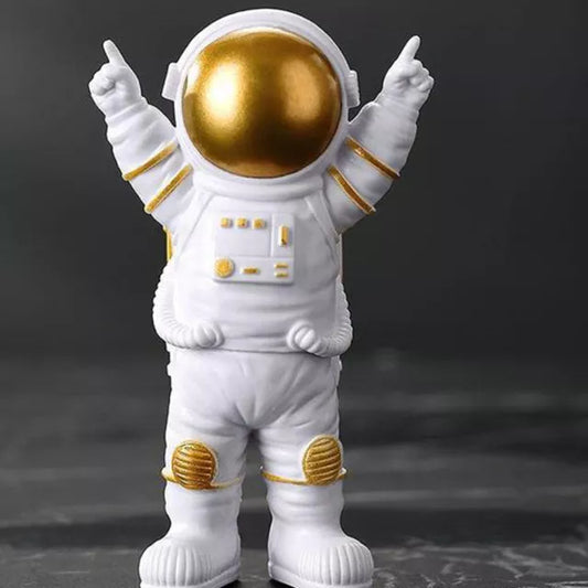 Harz-Astronaut-Figur Statue Raumfahrer Skulptur Pädagogisches Spielzeug Schreibtisch-Dekoration Astronaut-Modell Für Kinder Geschenk