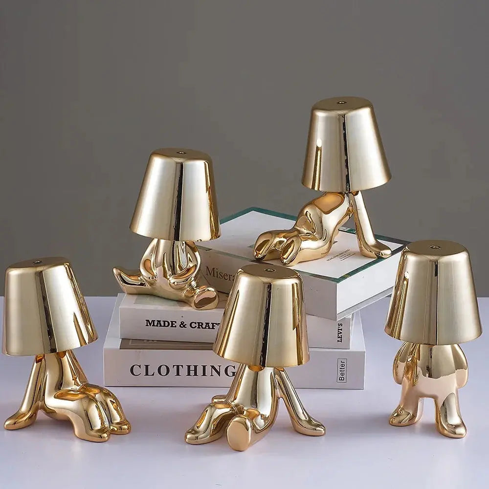 Frendorf | Erleuchten Sie Ihre Nächte mit dem kleinen goldenen Mann, einem Hauch von Eleganz