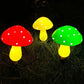 6 Köpfe Solar Pilz Licht Garten Außen Wasserdicht Sonnenlicht Lampen Gartenweg Ostern Halloween Weihnacht Weihnachtsdekoration