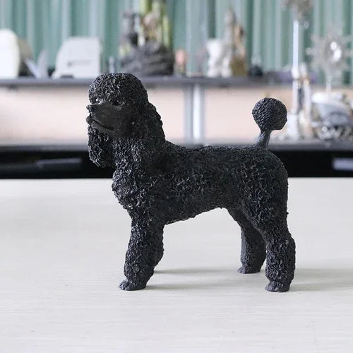 Mode Hund Modell Simulation Tier Kollektion Dekoration Handwerkskunst Figuren Miniaturen Wandbilder Zubehör Einrichtung Modelle