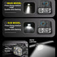 Frendorf | Rechargeable Bike Lights Set – Wiederaufladbare Fahrradlichter mit Front- & Rücklicht für maximale Sicherheit