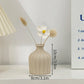 Minimalistische Keramik Blumenvase