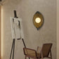 Wandlampe LED Blattgold Elegant