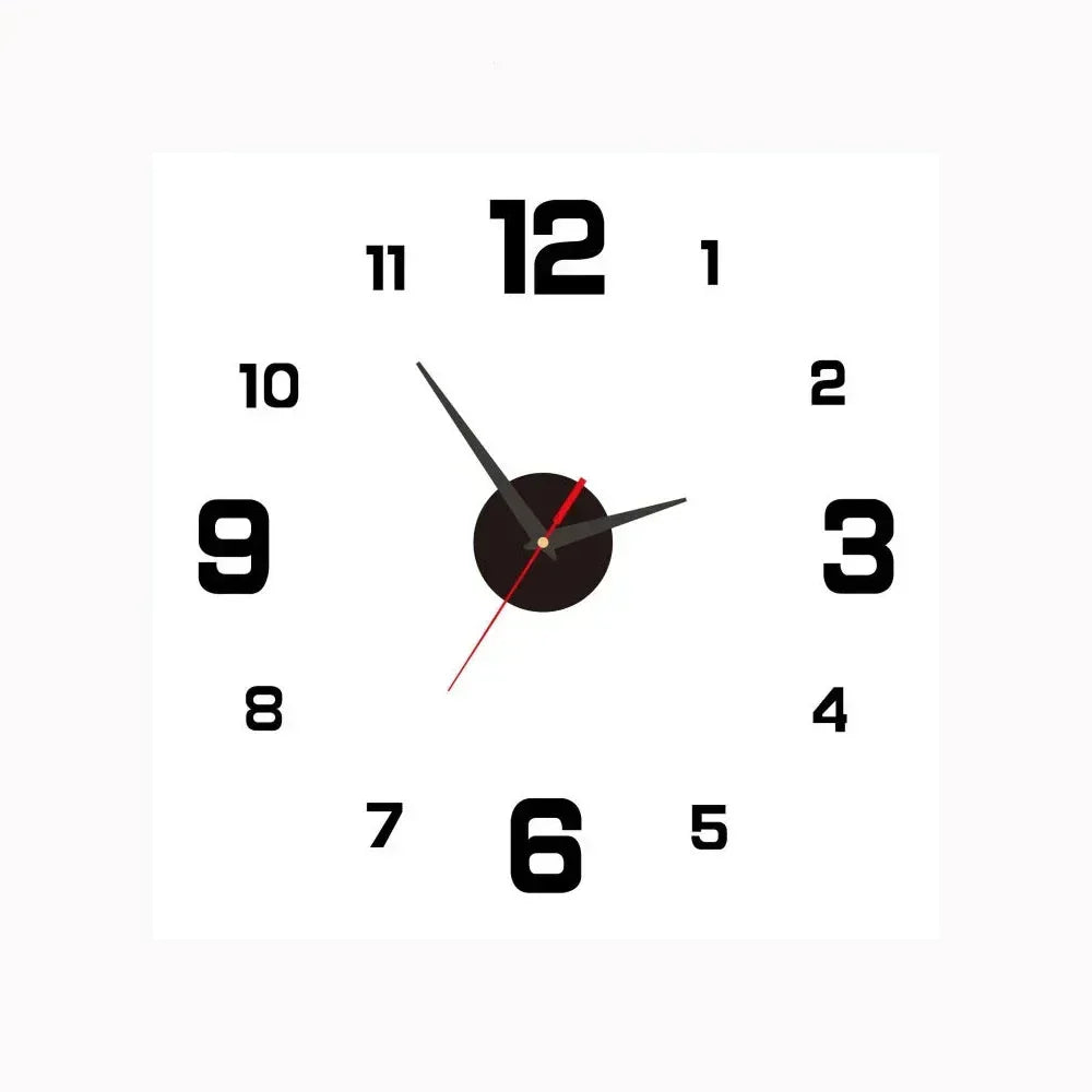 Frendorf | Zeitloses Flüstern™ | Stille Klassische Wanduhr | Geräuschloses Design für Schlafzimmer & Bürodeko