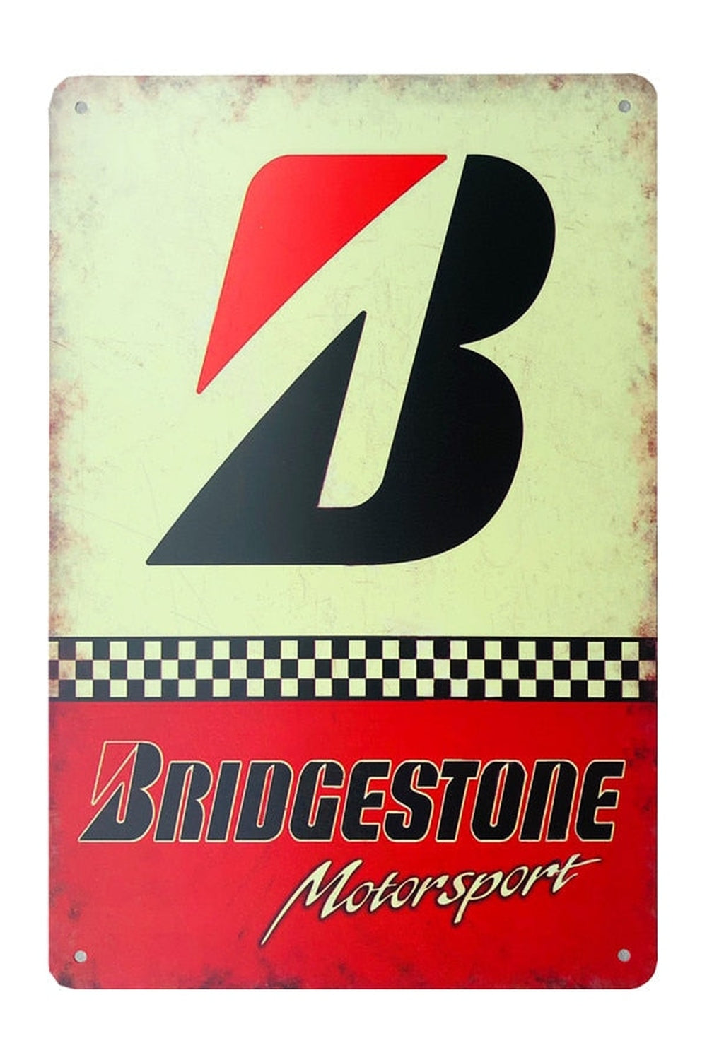 Retro Auto Service Metallposter