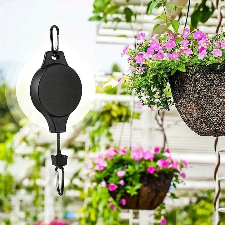 Frendorf | PlantLift - Verstellbare Hänghaken für Pflanzen und Körbe