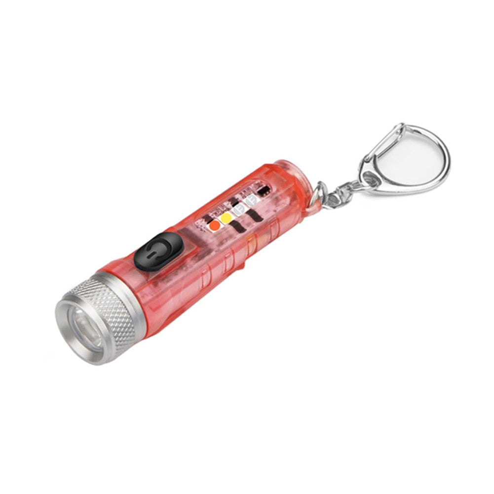Mini-LED-Schlüsselanhänger-Taschenlampe