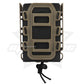 Taktischer Fast Mag Flexibel Molle | 5.56 Magazin Tasche Träger | für AK 74/47 AR M4 | Gewehr Pistolen Magazin Halter | 5.56/7.62 Mag Tasche